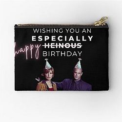 Law and Order SVU - Wishing You a Happy Birthday Zipper Pouch
