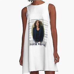 Law and Order SVU Lach Benson A-Line Dress