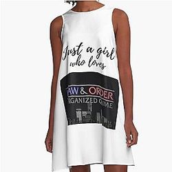 Law and Order Organized Crime A-Line Dress