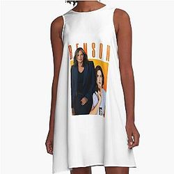 Olivia Benson Hargitay Law and Order SVU A-Line Dress