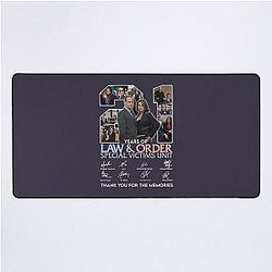 Design 21 Years of Law & Order Special Victims Unit Desk Mat