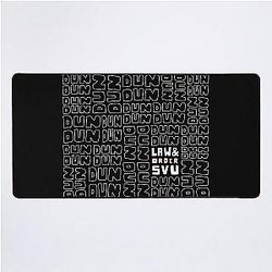 Dun law and order svu desk mat