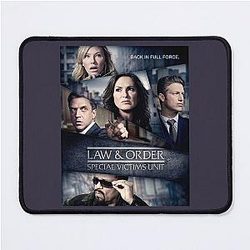 Most Important Law Order Halloween Holiday Mouse Pad