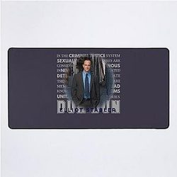 Gift Idea Law Order Christmas Holiday Desk Mat