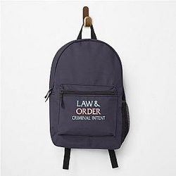 Day Gift for Law and Order Movie Fan Backpack