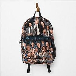 Collage Of Law and Order Backpack