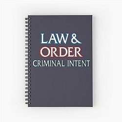 Day Gift For Law Movie Fan Spiral Notebook