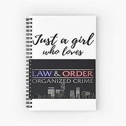 Law and Order: Organized Crime Notebook