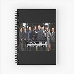 Law and Order SVU Merchandise Notebook