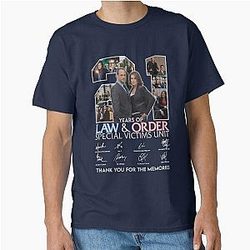 Design 21 Years Of Law & Order Special Victims Unit Classic T-Shirt