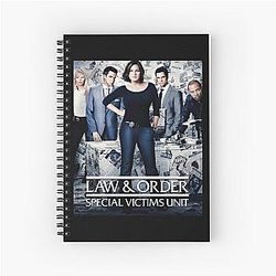 Birthday Gifts Law and Order: SVU Spiral Notebook