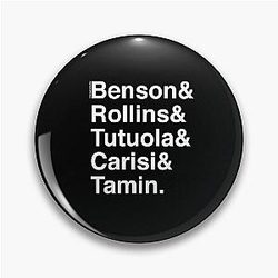 Law & Order: SVU Season 21 White Font Pin