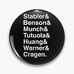 Law And Order SVU Season 12 White Font Pin