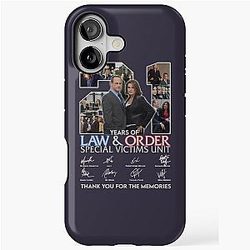 Design 21 Years of Law and Order Special Victims Unit iPhone Tough Case