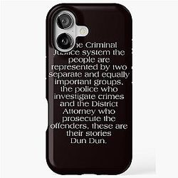 Law and Order iPhone Tough Case