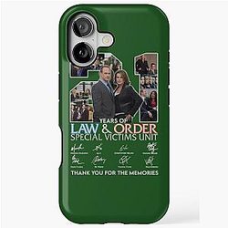 Design 21 Years of Law and Order: Special Victims Unit iPhone Tough Case