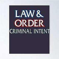 Day Gift for Law and Order Movie Fan Poster