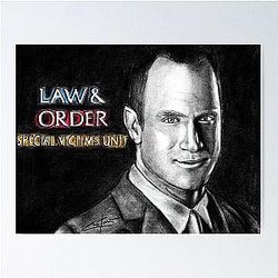 Elliot Stabler Law and Order: SVU Poster