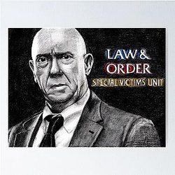 Donald Cragen Law Order SVU Poster