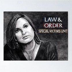 Olivia Benson Law and Order SVU Poster