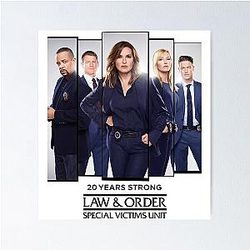 Law and Order: SVU Lach - 20 Years Strong Poster