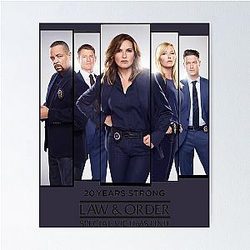 Photographic Years Strong Law and Order SVU Poster