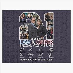 Design 21 Years of Law and Order: Special Victims Unit Jigsaw Puzzle