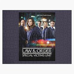 Funny Gift for Law Order Christmas Holiday Jigsaw Puzzle