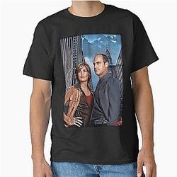 Benson and Stabler Law Order SVU Classic T-Shirt