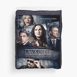Most Important Law Halloween Holiday Duvet Cover