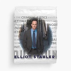 Elliot Stabler Law and Order SVU Duvet Cover
