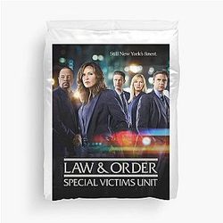Still New York Finest Law and Order SVU Lach Halloween Christmas Duvet Cover