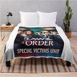 Law and order svu lach halloween christmas vintage throw blanket