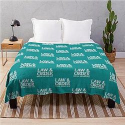 Law and Order Throw Blanket