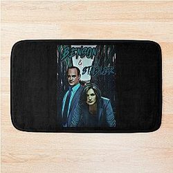 Mens Women Benson And Stabler Law Order Svu Love Fans Bath Mat