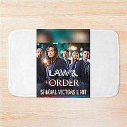 Law and Order SVU Halloween Vintage Bath Mat