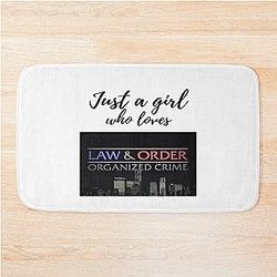 Law and Order Organized Crime Bath Mat