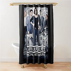 Birthday Gifts Law and Order Svu Gifts for Halloween Shower Curtain