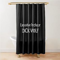 Law and Order Executive Producer Dick Wolf Shower Curtain