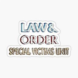 Gift Idea Law Order Gifts Enthusiasts Music Sticker