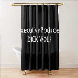 Executive Producer Dick Wolf Law Order Shower Curtain