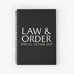 Law and Order: SVU Spiral Notebook