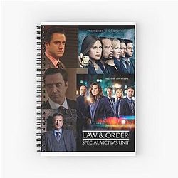 Law & Order: SVU Spiral Notebook