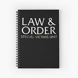 Law and Order: SVU Spiral Notebook