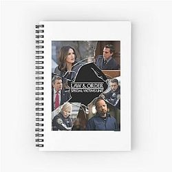 Law and Order SVU Spiral Notebook