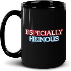 Law and Order - Heinous Black 11 oz Ceramic Mugs