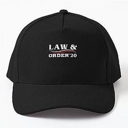 Law and Order 2020 Trump Reelection Campaign Baseball Cap