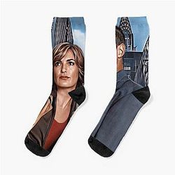 Benson and Stabler Law and Order: SVU Socks