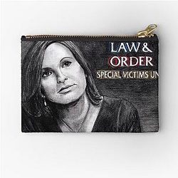Olivia Benson Law and Order SVU Zip Pouch