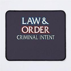 Day Gift For Law Order Movie Fan Mouse Pad